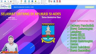 Aplikasi Administrasi Desa [Si-Ades] versi Excel