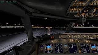 X-Plane 12 737-800 ZIBO check list from cold & dark