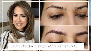 GETTING MY EYEBROWS MICROBLADED | Is It Worth It? - Pain Price & more | JASMINA PURI