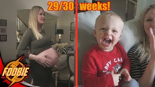 OUR 29/30 WEEK BABY BUMP UPDATE!! BABY REGISTRY GIFTS!!