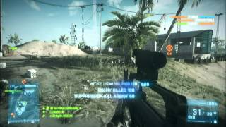 Battlefield 3: Wake Island-Rush Gameplay/Commentary