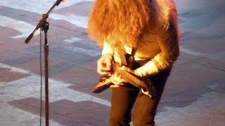 MEGADETH Sweating Bullets LIVE @ The Warfield Theater San Francisco California 12.18.2013