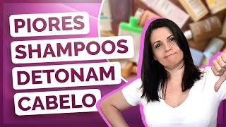 Aprenda como escolher seu shampoo e fuja dos que detonam seu couro cabeludo