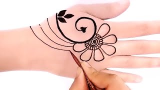 Latest Eid mehndi design 2024 | Back hand Eid mehandi design| simple back hand mehndi design|