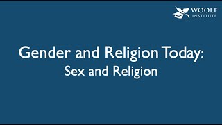 Sex and Religion – part of the Gender and Religion Today series