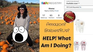 WHAT DO I PUT ON MY BABY REGISTRY?! FEELING OVERWHELMED!