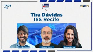 Live CRCPE | Tira Dúvidas ISS Recife