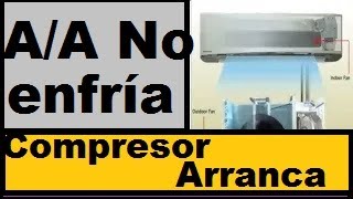 ¿POR QUÉ el compresor de aire acondicionado Arranca pero NO ENFRÍA bien Y Cómo Solucionar la Falla?