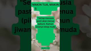 MAKIN TUA, MAKIN SIBUK DENGAN HARTA#shorts#tua#harta