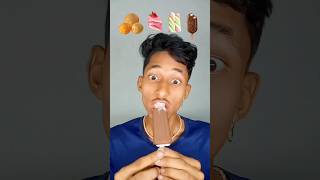 Eating Pani puri, cake, candy, icecream 🍪🧁🍬🍫#funny #food #mukbang #shorts