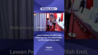 Risma dan Gus Hans Resmi Daftar ke KPU Jatim