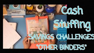 CASH ENVELOPE STUFFING | WATCH ME SAVE | "OTHER BINDERS"