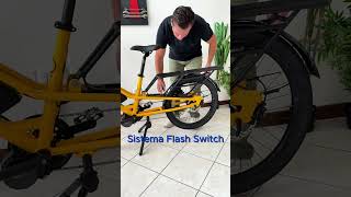 Il nostro Sistema Brevettato Flash Switch per Cargo bike