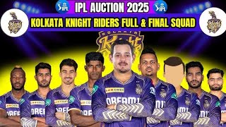 Ipl Auction 2025 Review | KKR Squad ANALYSIS And potential 11