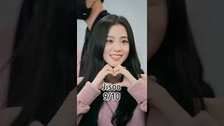 Rate blackpink members heart shape look #jisoo #jennie #rosé #lisa 💗 🖤