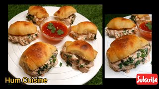 Bakery Style Mini Chicken Buns | Ramadan Special Recipe