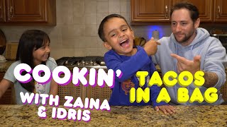 Cookin with Zaina and Idris Tacos In A Bag