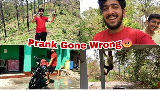 Prank Gone Wrong😂😡|| The_Bakchodians #vlogs #prankgonewrong