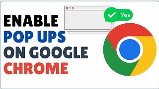 How To Enable Pop-ups On Google Chrome #googlechrome #popup #redirect #sites #settings #website #