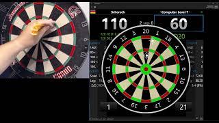 #training s Spiel gegen den DartsScorer #video #videos