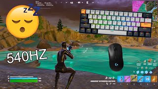 Fortnite ASMR Chill 😴 Solo Gameplay 🏆 Satisfying Keyboard Fortnite 360 FPS 4K