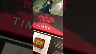 Unboxing Reloj T80 Timex X Stranger Things 4 modelo TW2V50900