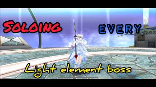 Pole dancing on every light elemental boss-ToramOnline