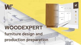 WOODEXPERT - 3D CAD software for furniture design and production preparation