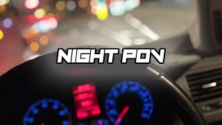 VOLKSWAGEN GOLF NIGHT POV DRIVE