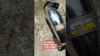 panther turbo touring 2.5 downpipe pnp stainless steel #panther