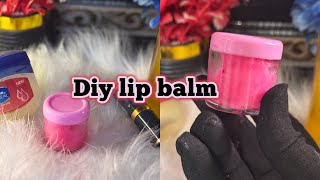 HOW TO MAKE PINK LIP BALM AT HOME NATURALLY WITH VASELINE | HOW TO GET PINK LIPS IN ONE WEEk