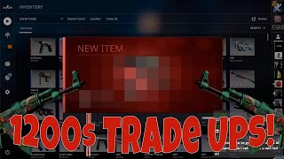 1200$ Trade Ups! 40% Wild Lotus, 0.004 Integrale and much more! [LIVESTREAM HIGHLIGHTS]