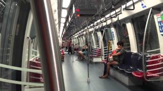 SMRT CCLe C830C Set 49 - Train Ride from Promenade to Bayfront (Marina Bay)