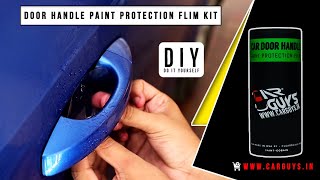 CarGuys- Door Handle Paint Protection Film Installation Video