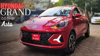 2023 Hyundai Grand i10 Nios Asta variant ₹7.44L for this 🤐