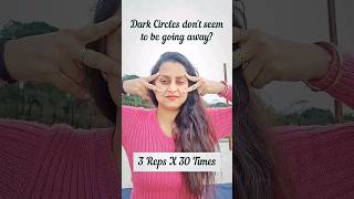 Facial Exercise to Remove Dark Circles #shorts #shortsviral