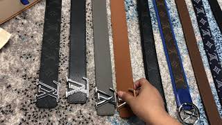 LOUIS VUITTON BELT UNBOXING