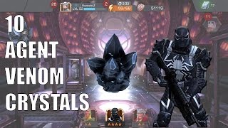 Marvel Contest of Champions | 10 AGENT VENOM CRYSTALS!