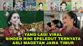 Sinden Rini Epeledut Yang Lagi Viral Ternyata Asli Orang Magetan Jawa Timur