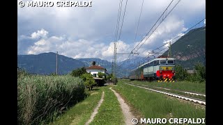 UN MERCOLEDI' SULLA BRENNERO IN 4K. Laives (BZ), 14.06.23 #brennerbahn #ferroviadelbrennero