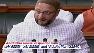 Opposition leaders taking Oath in Parliament  of India