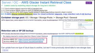 IBM Spectrum Protect 8.1.15 AWS Glacier Instant Retrieval support – Demo