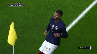 PES 2021 - Allemagne x France - SIMULAÇÃO Amistoso 2023