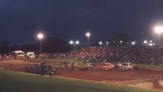 Lebanon area fair Demo derby V6 class. Pt1