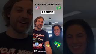 Brazilian & American pronounce clothing brands