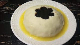 طريقة العصيدة الليبية علي أصولها وبطريقة مبسطة وسهلة بالزبدة البلدية ورب التمر(مربي التمر)روعة😋💜🌺✌️