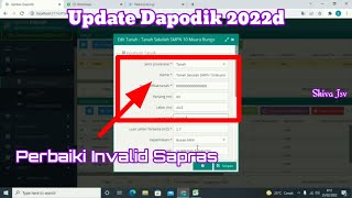 Cara Update dan Menghilangkan Invalid Dapodik versi 2022D