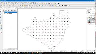 Sample Plots Design and Plotting in QGIS Forest