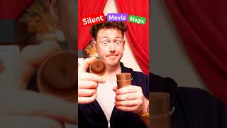 🎥 Silent Movie Magic #shorts #tiktok #magictrick #illusion