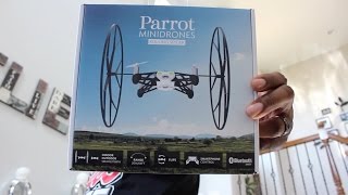 Review of the Parrot MINIDRONES Rolling Spider!